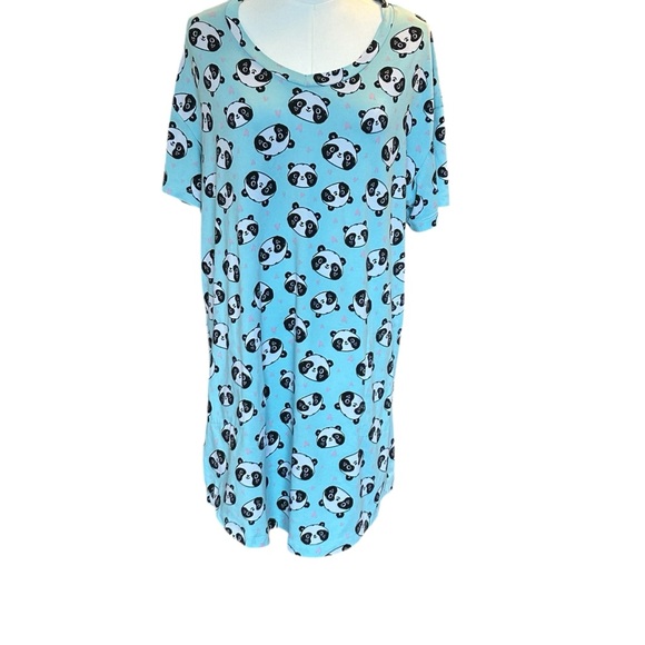 Secret Treasures Panda Sleep Shirt Pajamas Small/Medium - Picture 1 of 3